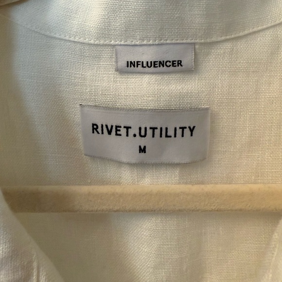 Rivet Utility NWOT Influencer White Belted Jumpsuit - Picture 5 of 12